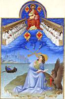 Saint Jean (Les tres riches heures du Duc de Berry, des Freres Limbourg)
